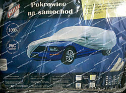Тент для легкового автомобіля на основі L Milex з повстю (дзеркало + замок) PEVA + PP