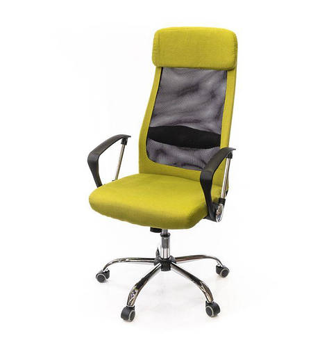 Офисное кресло для персонала с высокой эргономичной спинкой из сетки ...