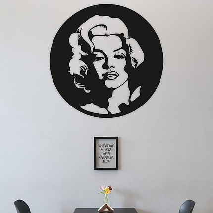 Картина з дерева Decart Monroe 50х50 см M1001, фото 3