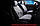 Накидки на сидіння CarFashion Moдель: MONACO FRONT чорний, чорний — жовтогарячий, жовтогарячий (21818), фото 8