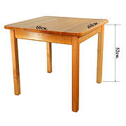 Дерев'яний столик Bambi (Фінекс Плюс)