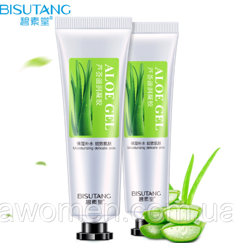 Гель для обличчя Bisutang Aloe делікатний догляд 30 g