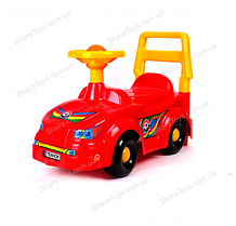 Дитячий автомобіль для прогулянок (толокар) червоний