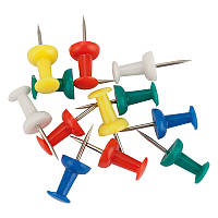 Кнопки-цвяхи Axent 30 шт кольорові