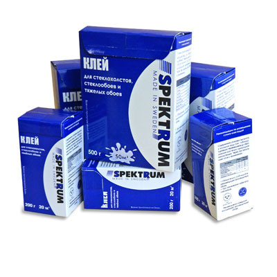Клей SPEKTRUM для стеклохолстов і важких шпалер, 500гр, фото 1