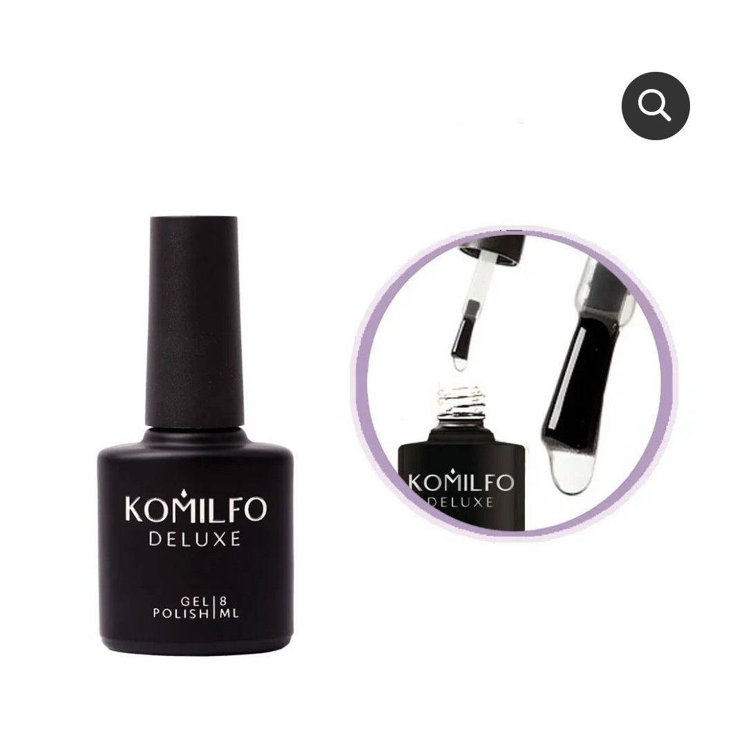 

Komilfo No Wipe No UV Top — топ для гель-лака без липкого слоя БЕЗ УФ-фильтров, 8 мл