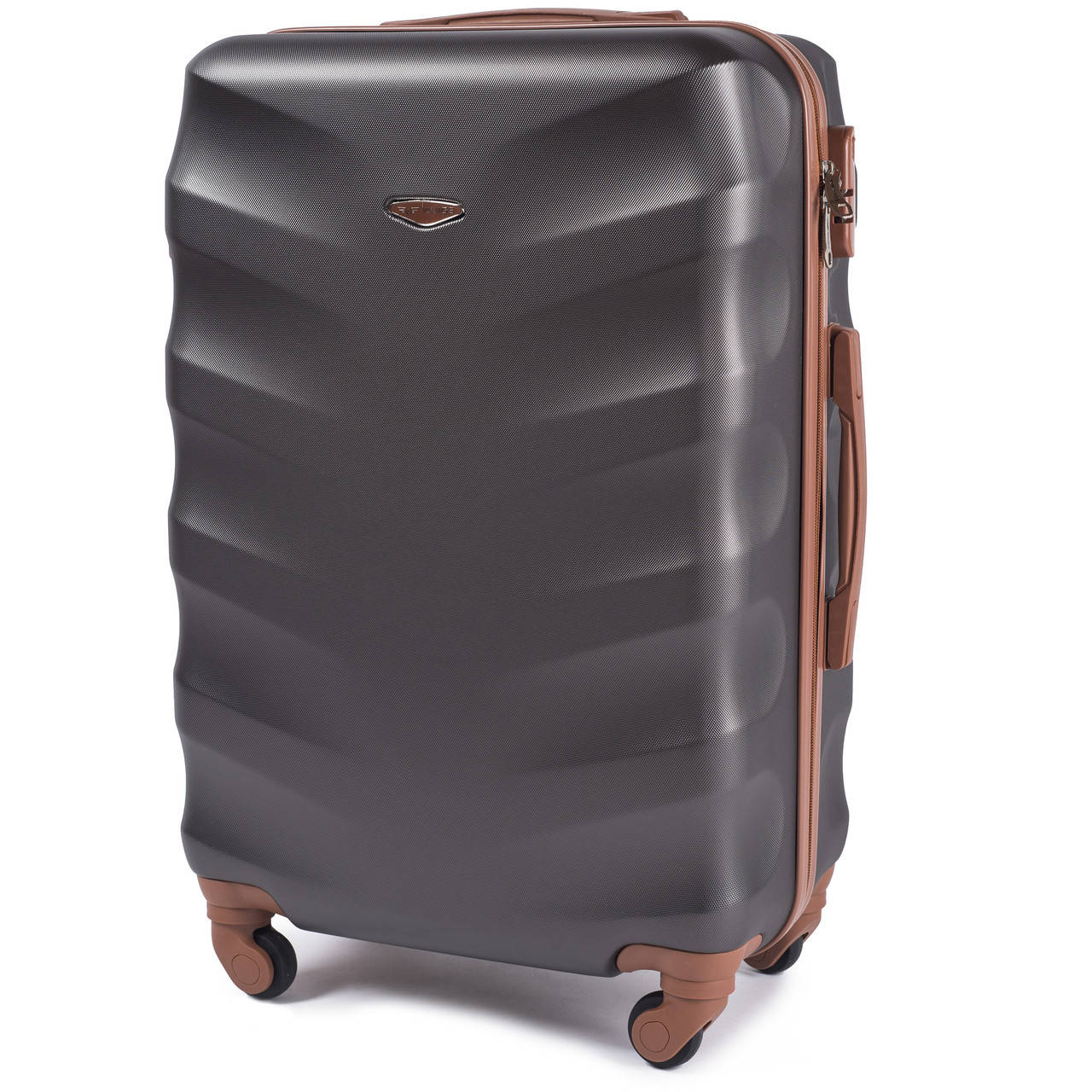 

Чемодан WINGS 402 Exlusive на 4-х колесах,  M Графитовый