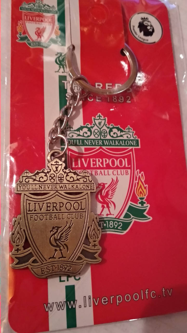 

Ливерпуль Liverpool брелок на ключи СУВЕНИР футбольный клуб металл на цепи