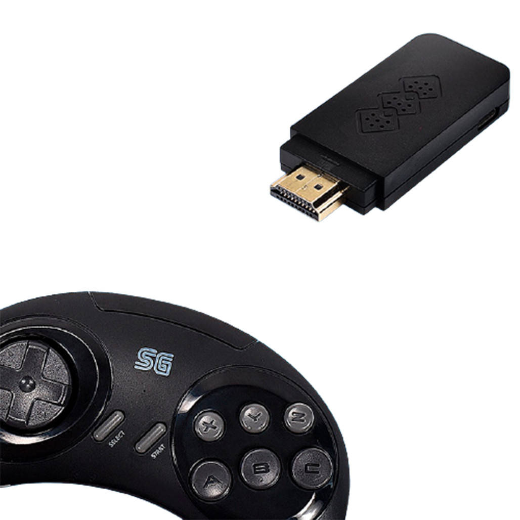 

Ретро игровая приставка Data frog 16-bit 900 in 1 HDMI Dongle Y2 SG [58259]