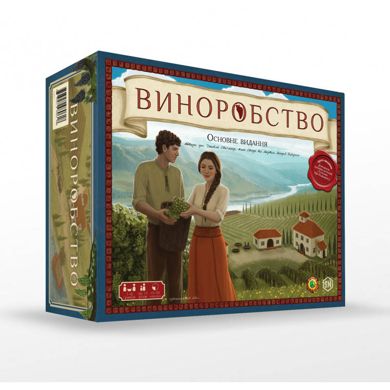 

Настільна гра Виноробство. Основне видання (Viticulture. Essential Edition, Виноделие)