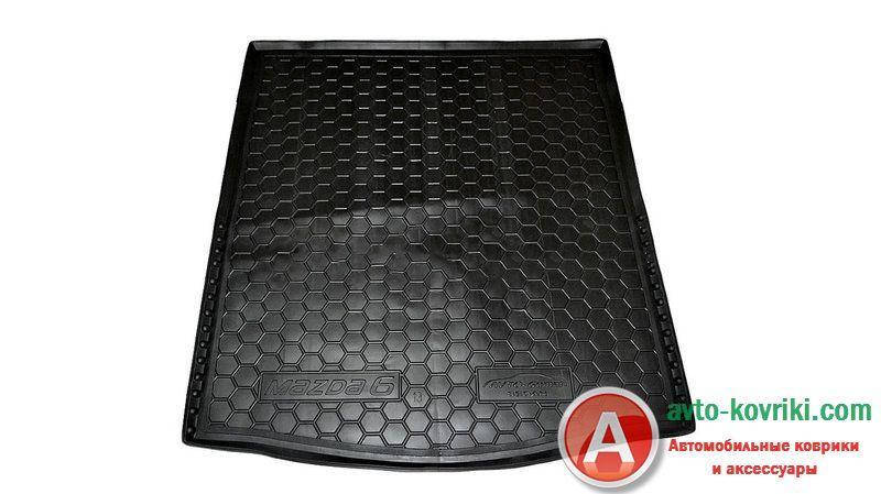 

Avto-Gumm Коврик в багажник Mazda 6 2013 седан Avto-Gumm, Черный