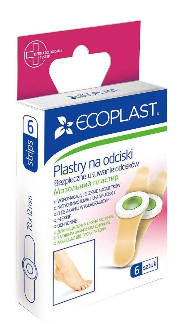 

Пластырь от мозолей ECOPLAST "СалиДиск" для удаления мозолей 6 шт