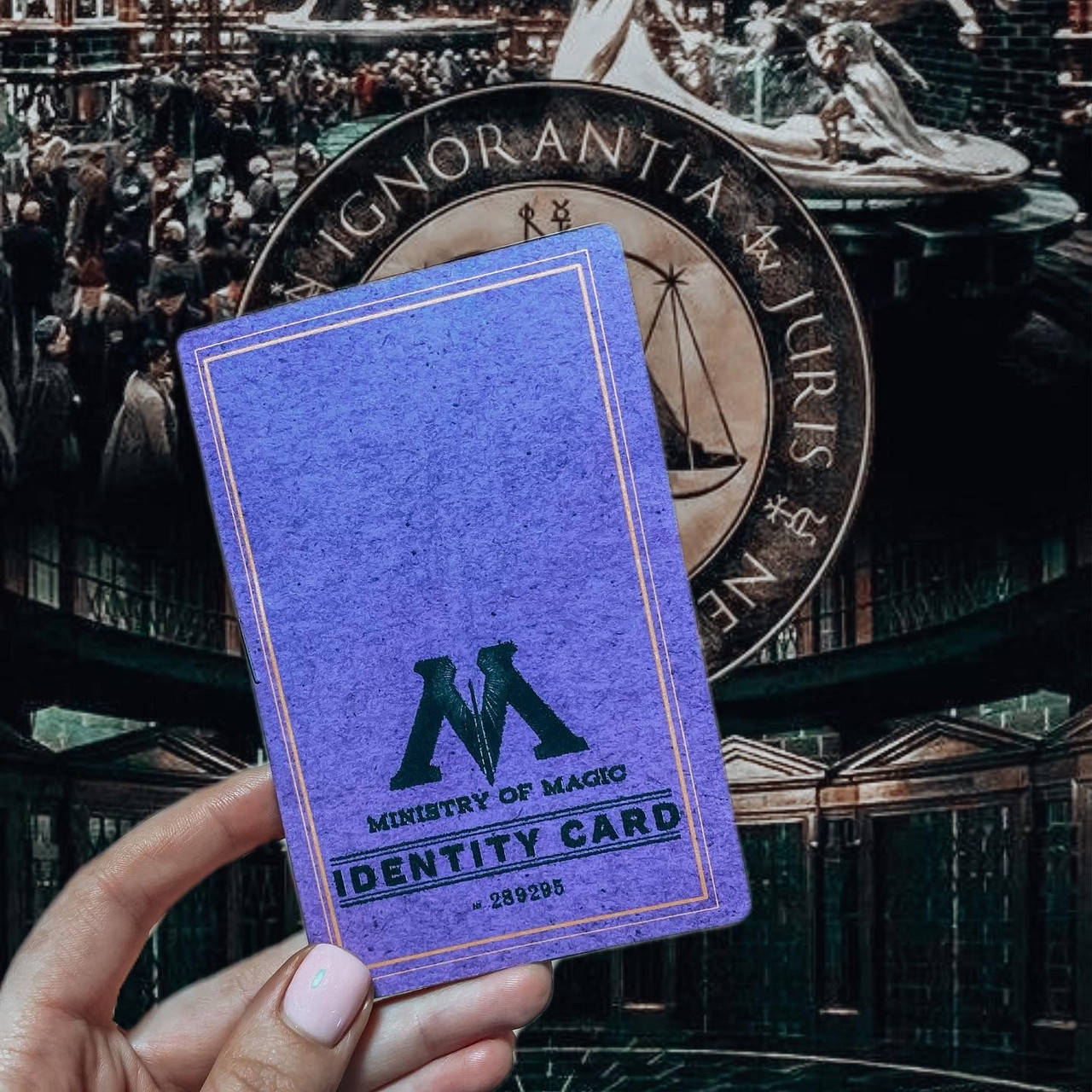 

Персональное Удостоверение Министерство Магии•Гарри Поттер