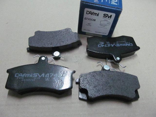 

Колодки тормозные Самара ВАЗ 2108, 2109, 2113, 2114, 2115, 2110 (Dafmi). Д743СМ