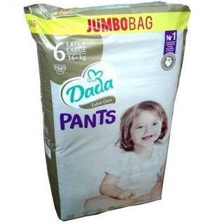 

Трусики DADA Extra Care Pants (6) extra large 16кг+ 56 шт