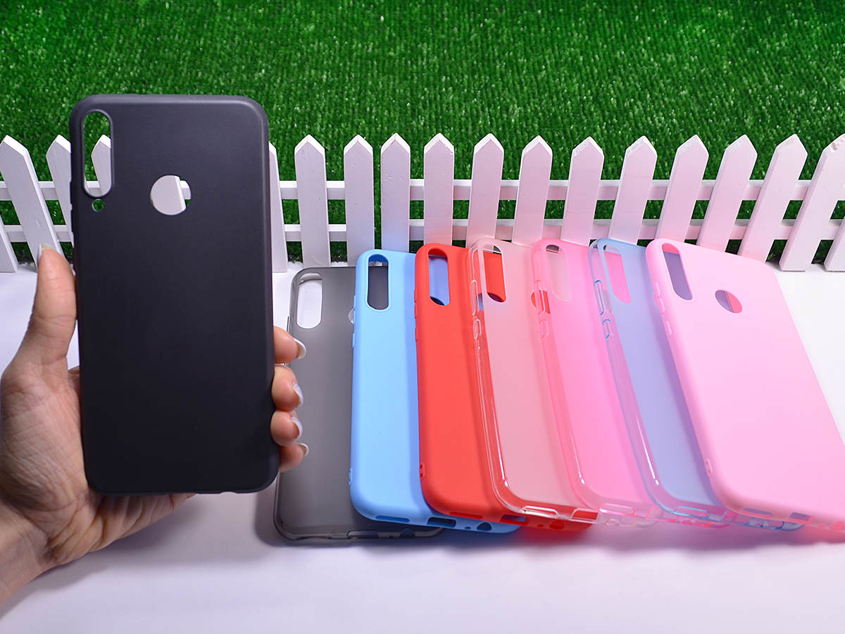 

Силиконовый бампер для Huawei P40 Lite E / Y7p