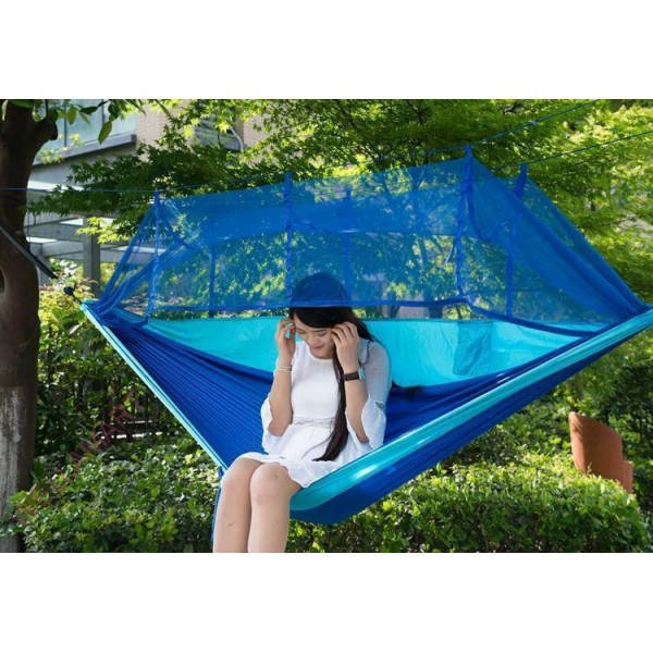 

Гамак туристический с москитной сеткой Hammock