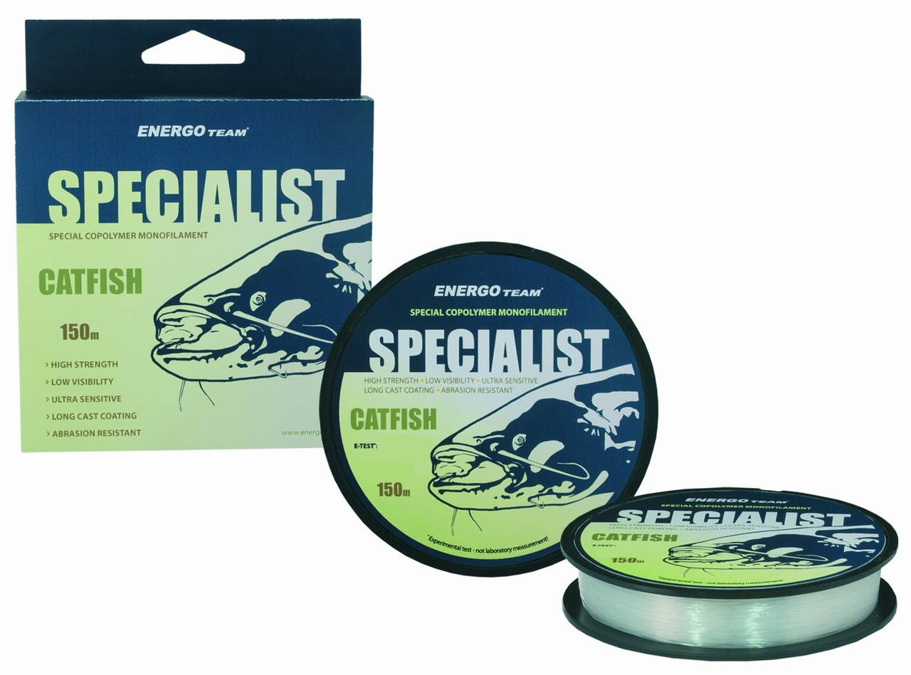 

Лісочка Energofish ET Specialist Catfish Clear 150м 0.6мм 34.5кг (33230060), Белый