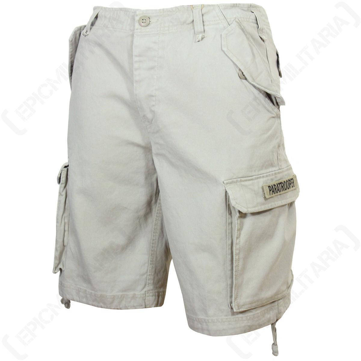 

Шорты мужские армейские цвет хаки PARATROOPER shorts prewash khak десантник Mil-Tec Германия