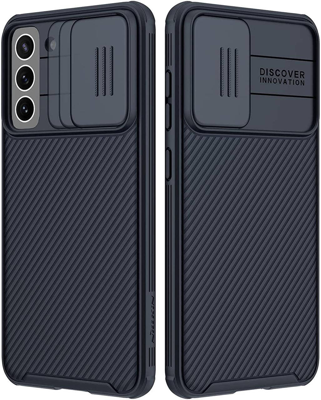 

Карбоновая накладка Nillkin Camshield (шторка на камеру) для Samsung Galaxy S21 FE Черный / Black