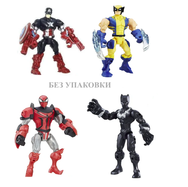 

Набор разборных фигурок супергероев 4 в 1 - Super Hero Mashers, Hasbro