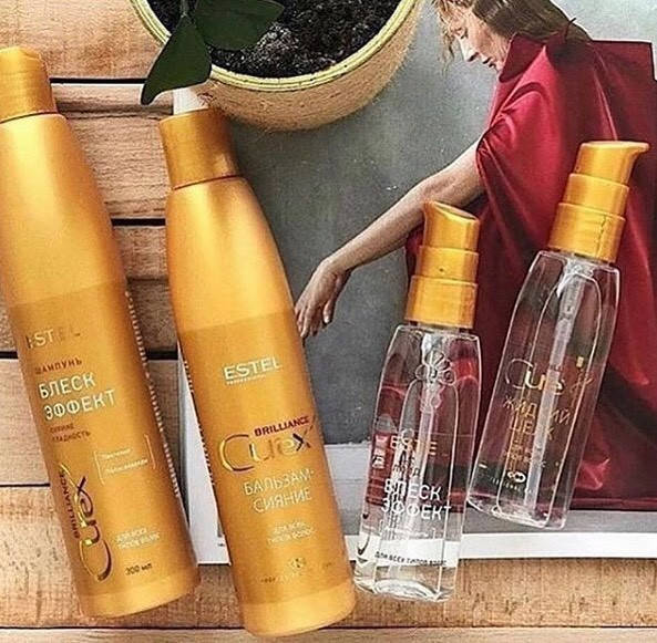 

Шампунь Curex Brilliance для всех типов волос 300мл.,