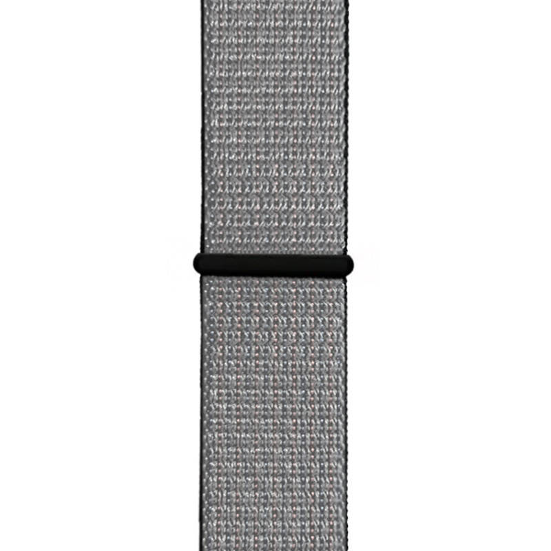 

Ремінець для Apple Watch (42-44mm) Sport Loop Nike Silver/Black