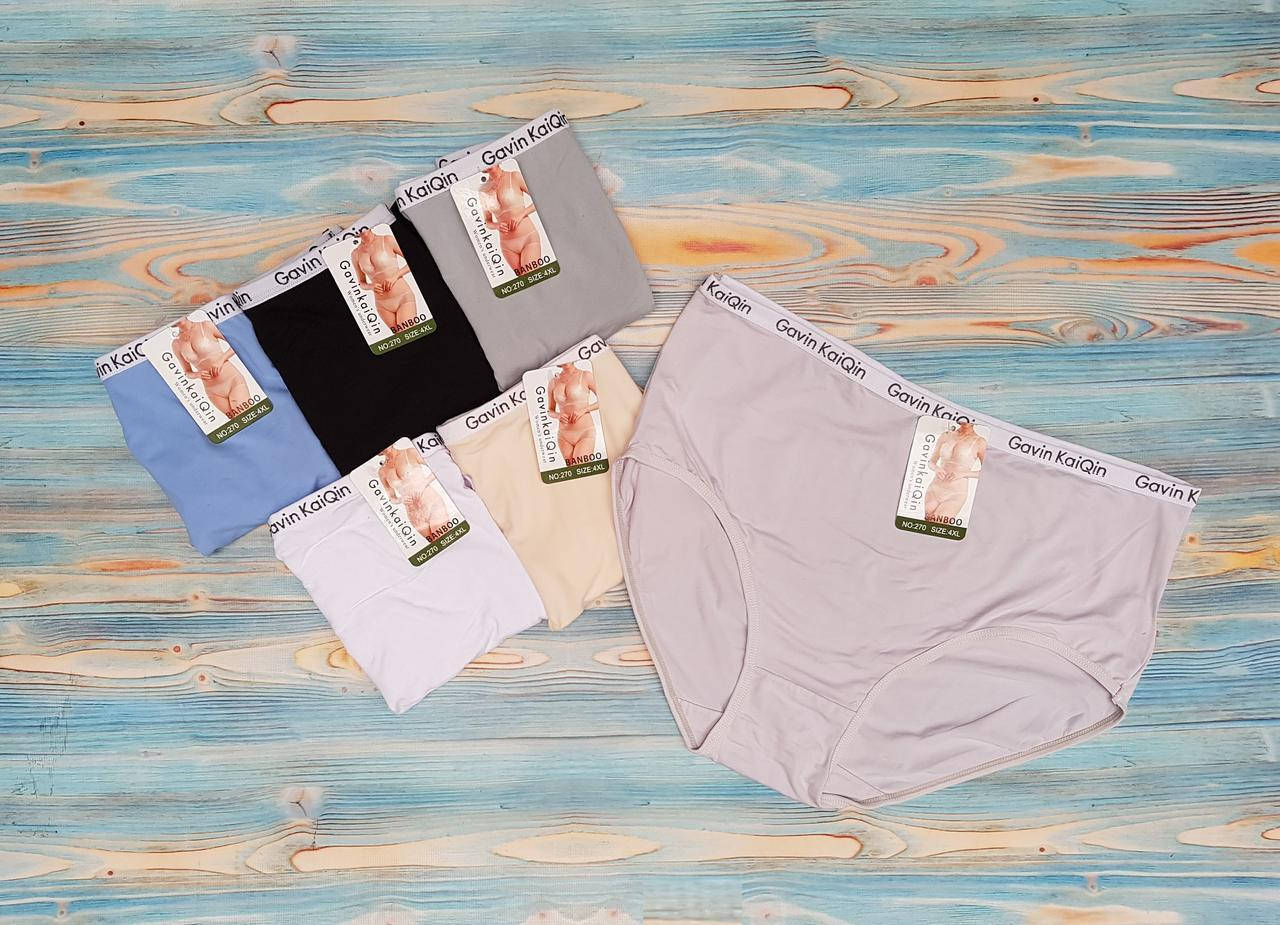 

Трусики женские однотонные, р.4xl (52-54), Разные цвета