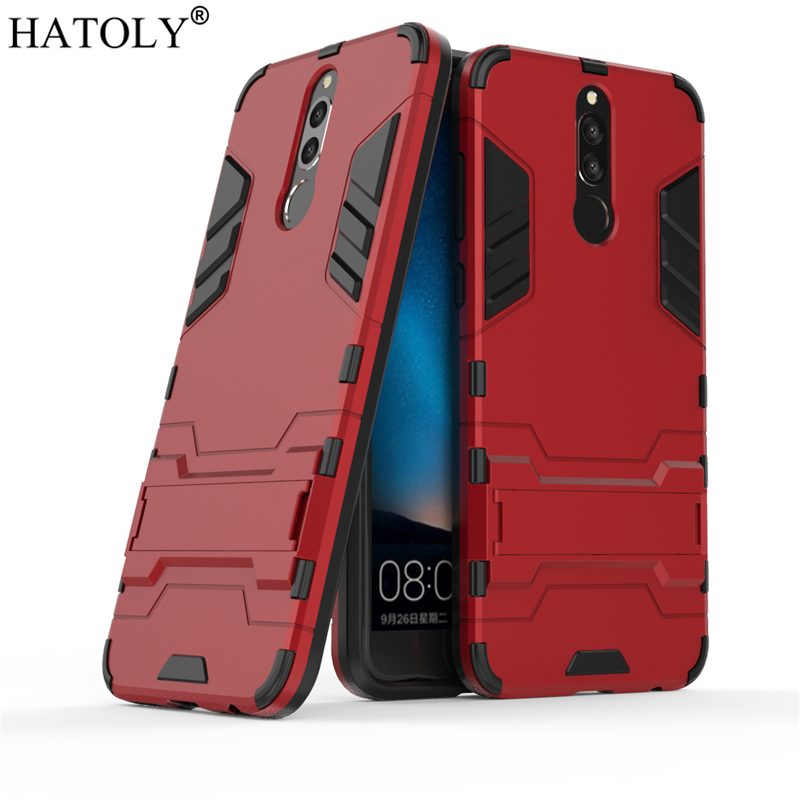 

PC + TPU чехол для Huawei Mate 10 Lite (6 цветов) красный