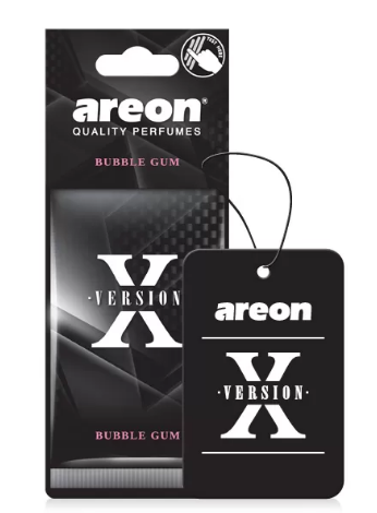 

Ароматизатор сухая карточка Areon X-Version Bubble Gum AXV03