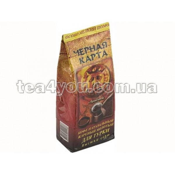 

Кава "Чорна Карта" 70г мелена для турки