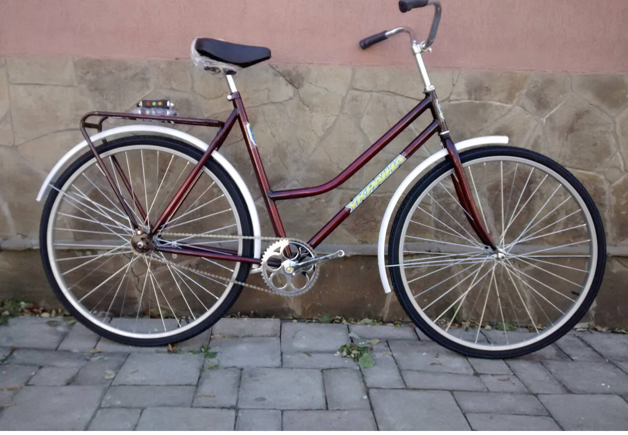 

Велосипед Аист Украина Дамский женский 28 ХВЗ, Бордовый