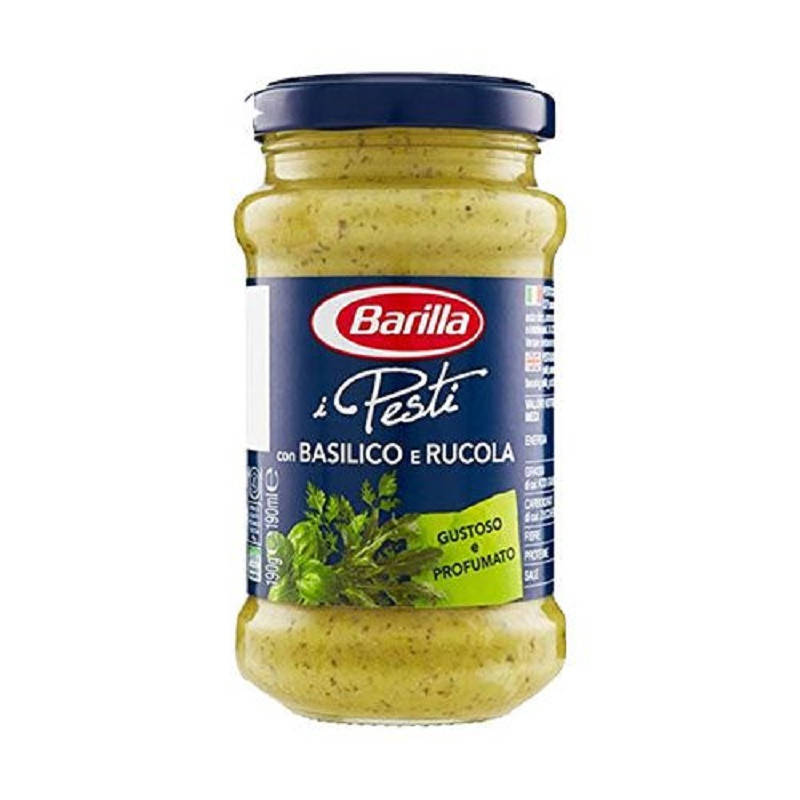 

Соус Pesto "Barilla"Basilico e Rucola" Италия фасовка 190 ml