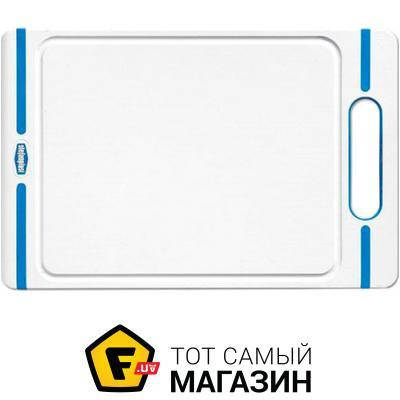 

Кухонная доска Stefanplast Доска разделочная Italian Chef М 29x19 см 51315, Белый