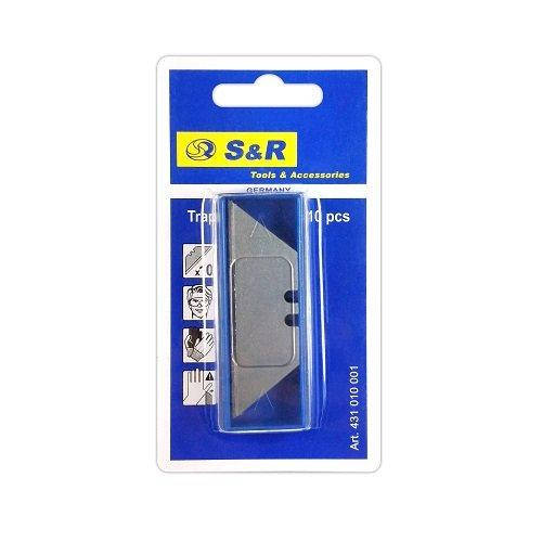 

Комплект трапециевидных лезвий S&R 10шт