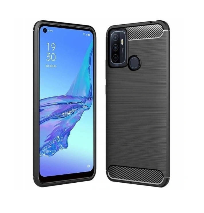 

Защитный чехол-бампер для Oppo A53, Черный