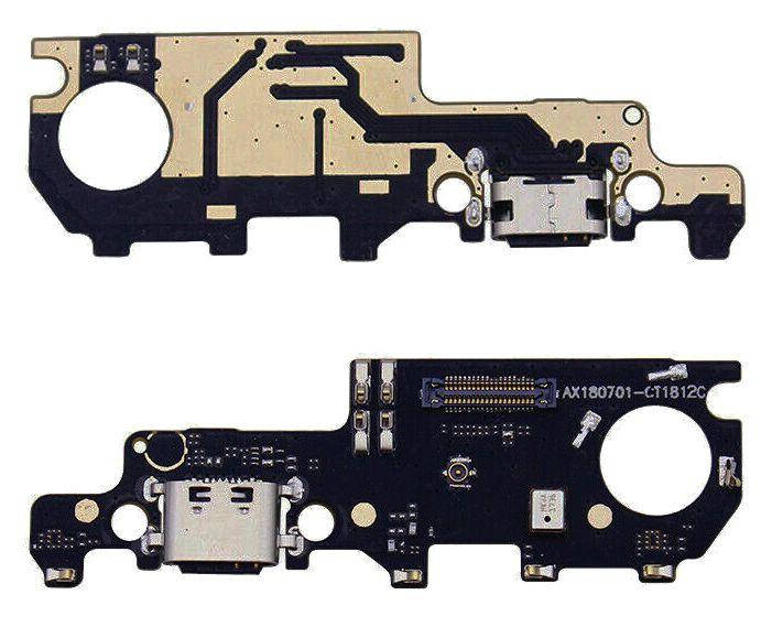 

Нижняя плата Xiaomi Mi Max 3 с разъёмом зарядки Type-C и микрофоном