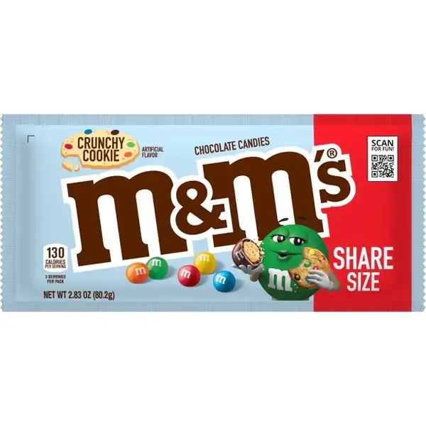 

Драже M&M's Crunchy Cookie Share Size 80.2g