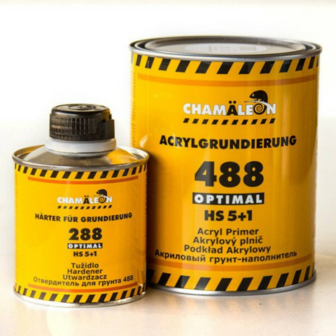 

Грунт Chamaleon HS 488 5+1 акриловый серый (1л+0,2л)