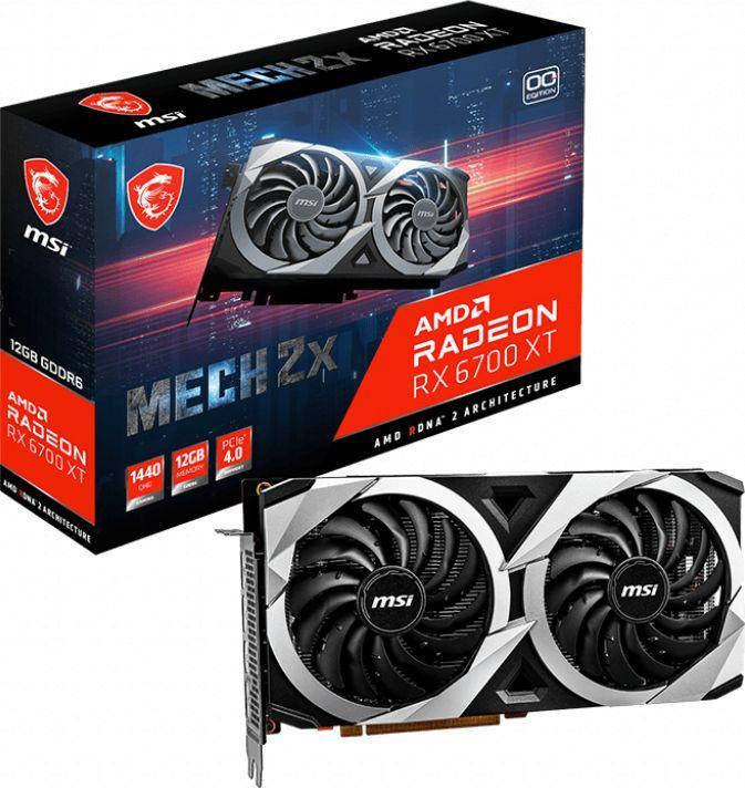 

Видеокарта MSI Radeon RX 6700 XT MECH 2X 12G OC