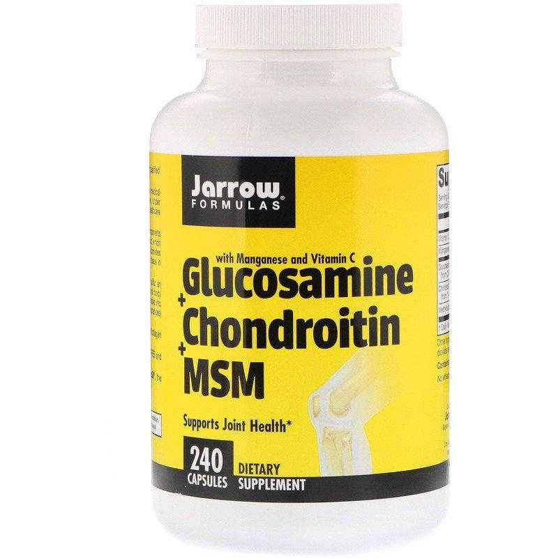 

Jarrow Formulas Glucosamine Chondroitin MSM 240 капсул