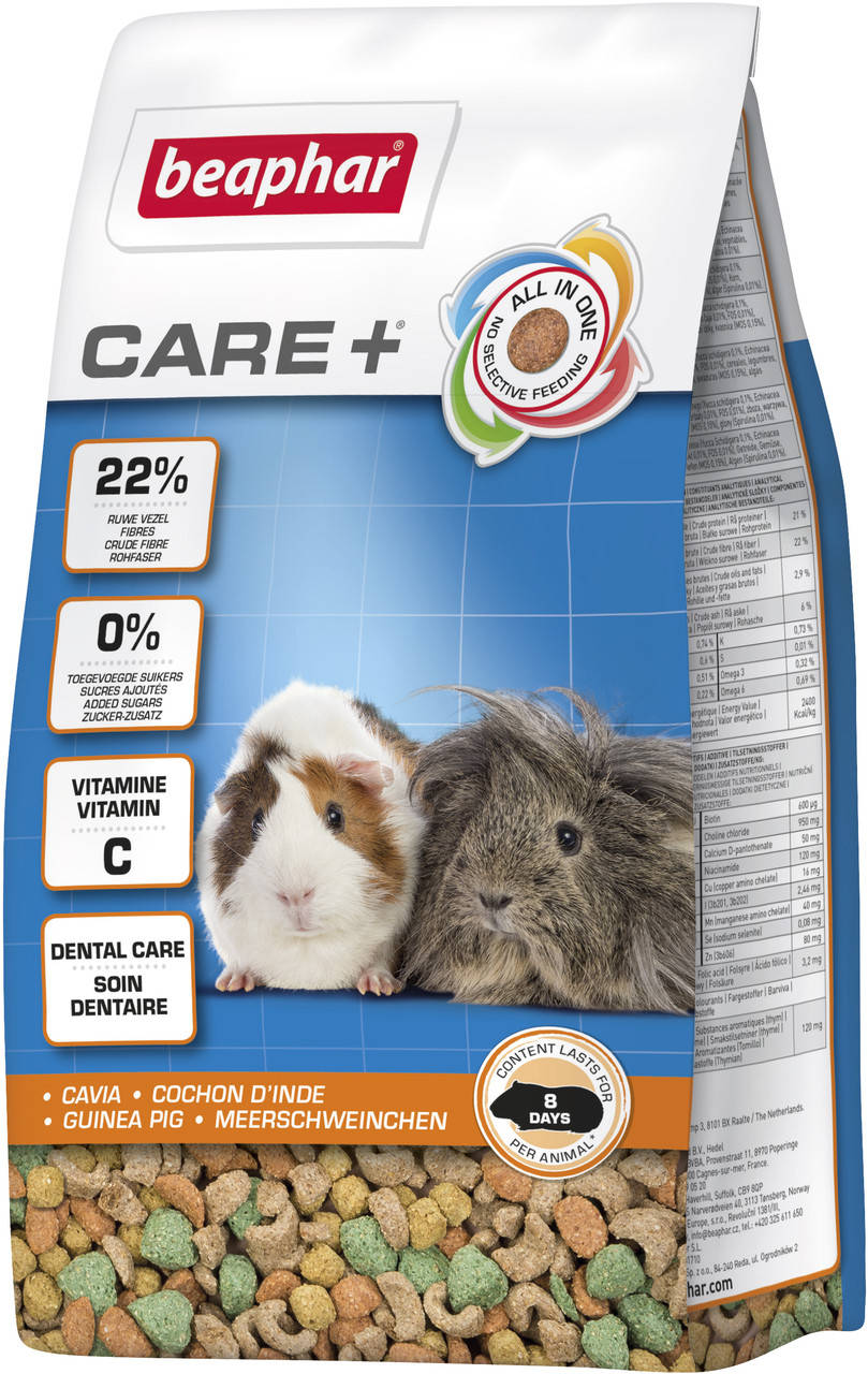 

Корм для морских свинок Beaphar Care + Guinea Pig 250 г (18420) (8711231184200) 00-00030019
