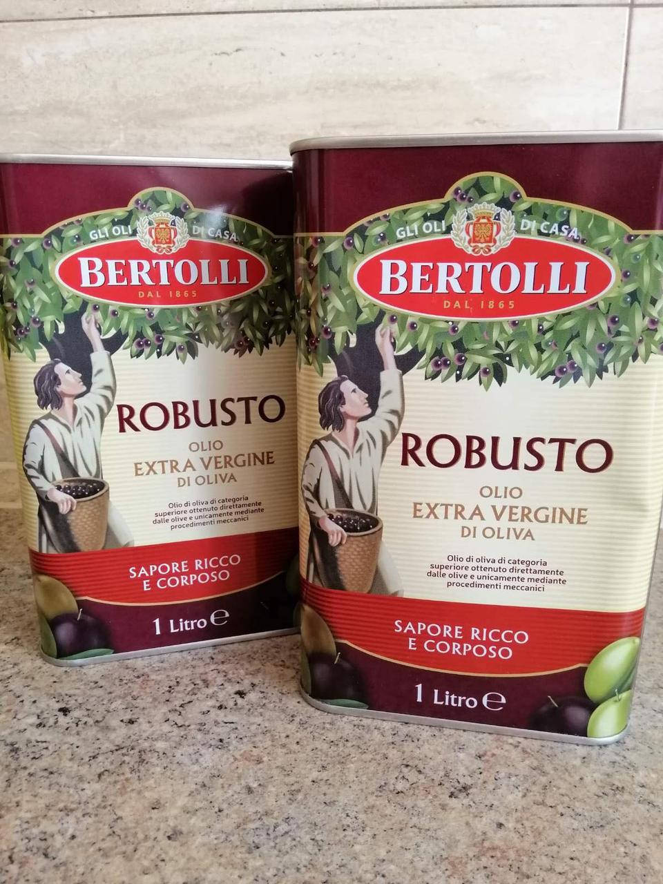 

Bertolli Robusto, оливковое масло высшего сорта 1л.
