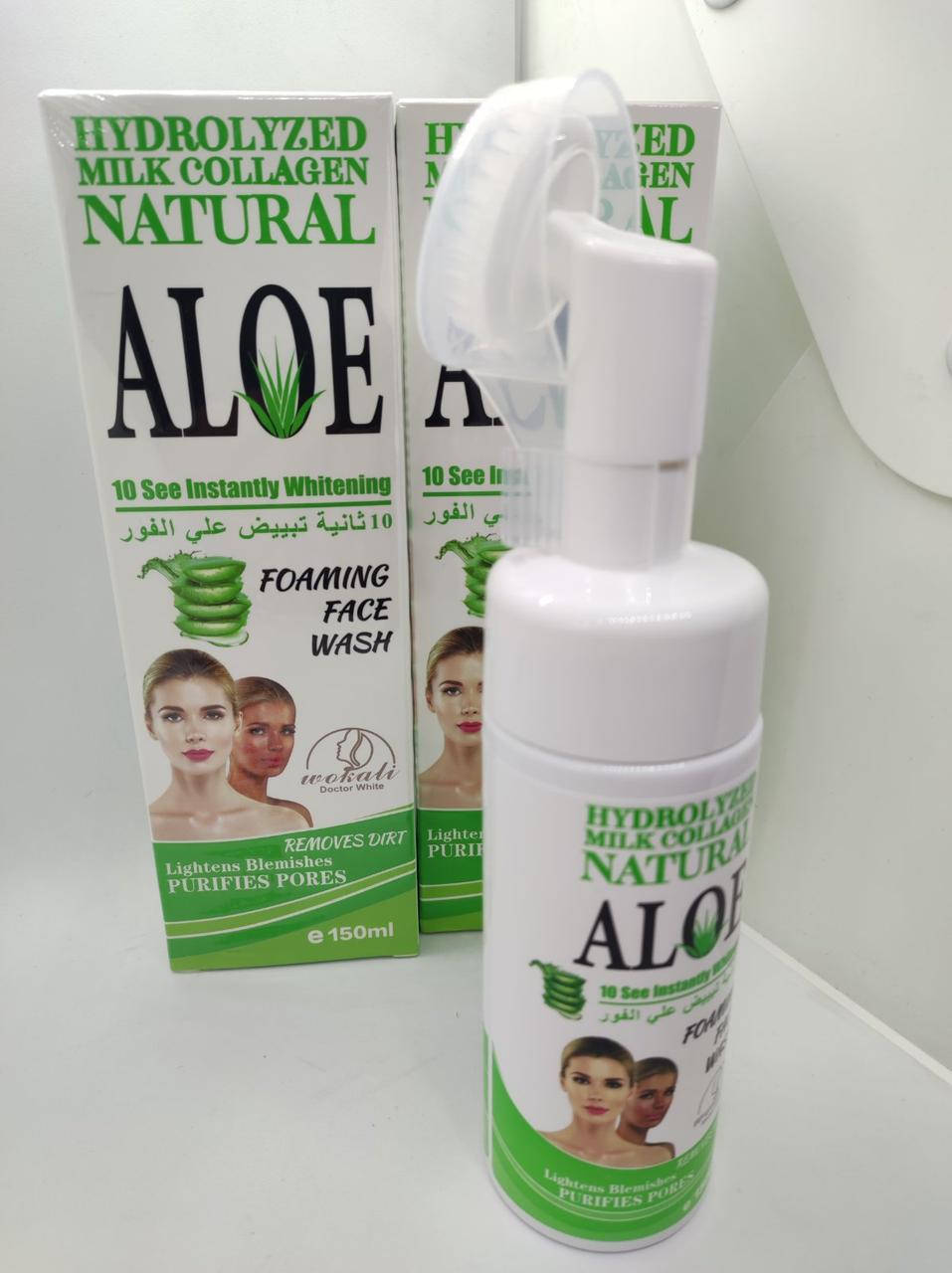 

Пенка-мусс для умывания Wokali Aloe 150ml