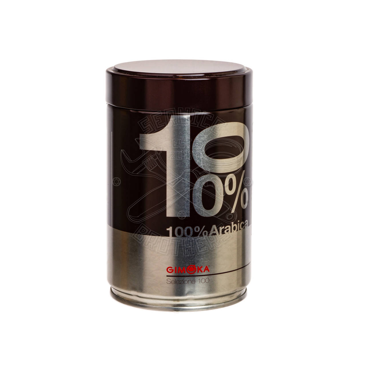 

Кофе молотый в жестяной банке Gimoka 100 % Арабика 250 г