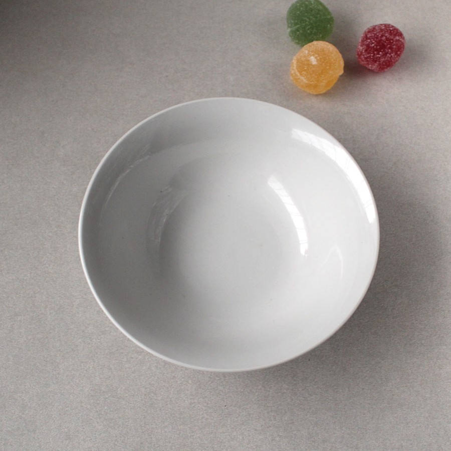 

Салатник фарфоровый глубокий HLS 450 мл (4407), Белый