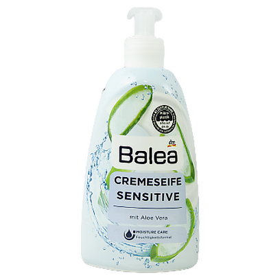

Мило рідке Балеа чутливе з алое вера Balea cremeseife sensitive 500ml 12шт/ящ (Код : 00-00011512)