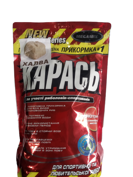 

Прикормка MEGAMIX "Красный Карась халва"