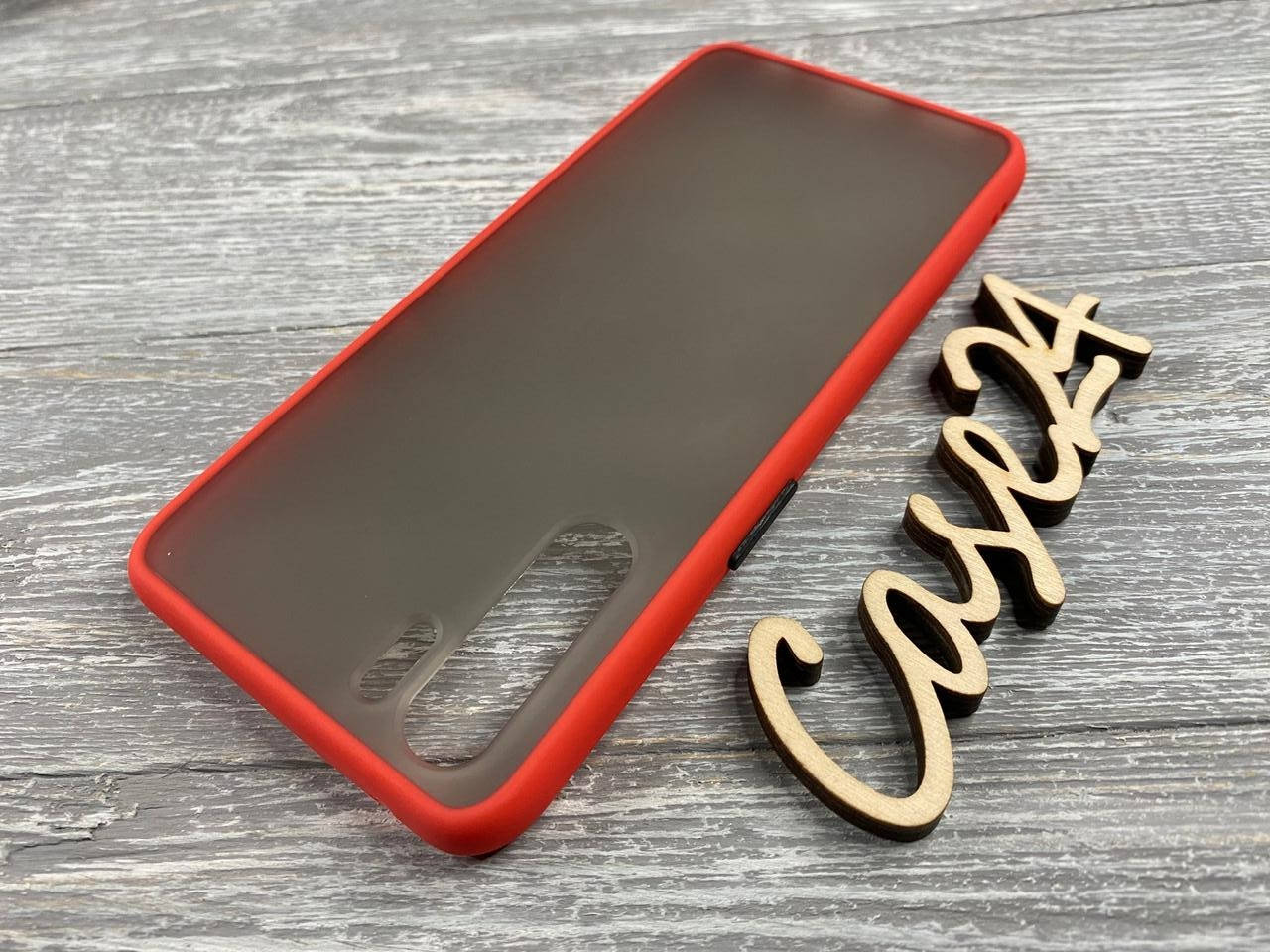 

TPU чехол накладка Matte Color Case (TPU) для Oppo A91 (6 цветов) красный