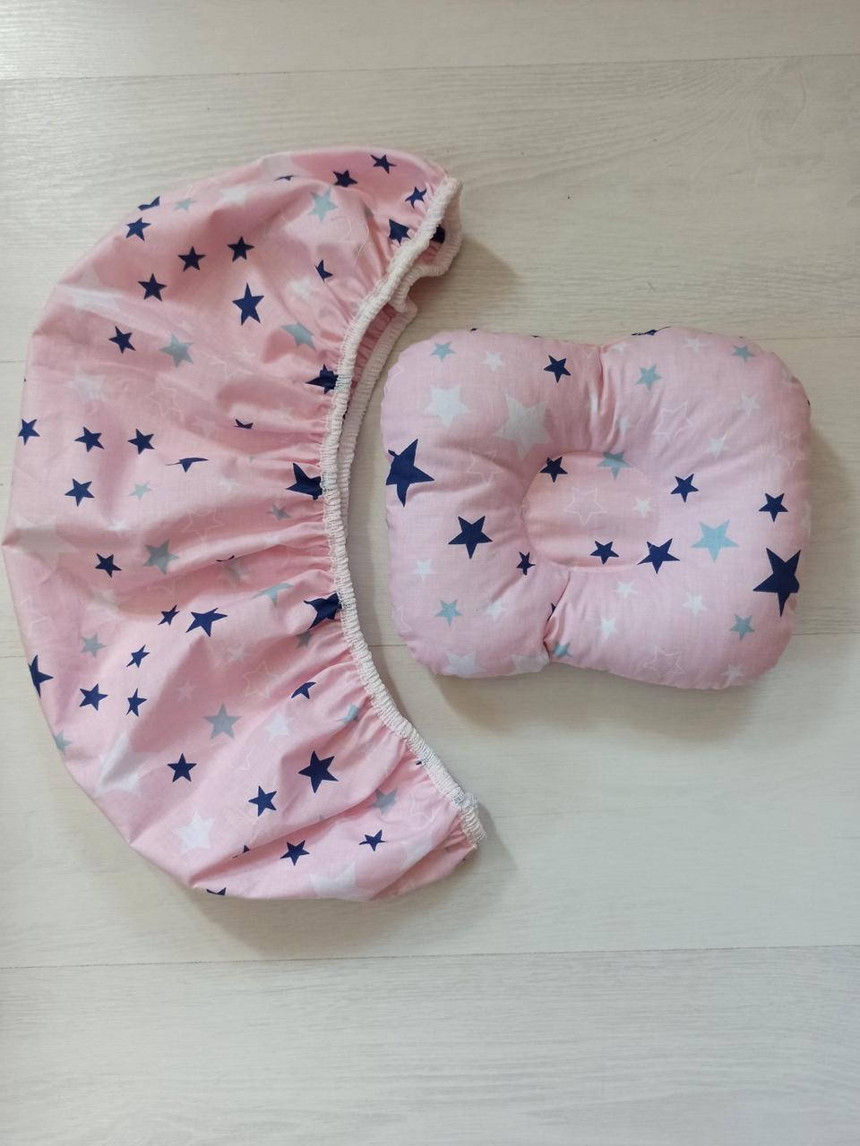 

Комплект в детскую коляску, простынь в коляску, ортопедическая подушка